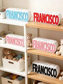 Personalized Piggy Bank, Customized Letter Piggy Bank, Customizable Text/Name, Durable And Sturdy, Suitable For Birthday, Christmas Or Various Holiday Gifts, Ideal As Back To School Gift, Perfect For Home Or Office Storage - Multicolor - View 5