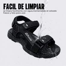 EVA MODAR Men Sandals - Black - View 5
