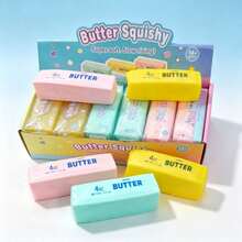 Butter Stick Squeeze Toy, Soft Silicone Cream Bar, Colorful Stress Relief Gadget - Multicolor - View 8