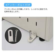 ゴミ箱 屋外 247L 大容量 通気性抜群 頑丈 大型 安定 簡単組立 ゴミ荒らし防止 カラスよけ 大型 野良猫よけ 大きい ふた付き ゴミステーション ゴミボックス ゴミ収納 ゴミ保管 ゴミ収集 庫 ごみ 箱 カラス対策[ホワイトグレー] - 1 - チェックする 5