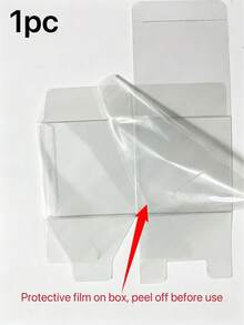 50/10pcs Transparent Gift Boxes - Suitable For Party Favors, Wedding, Birthday Gifts, Decoration And Small Business Packaging, Event Supplies - Multiple Styles - View 11