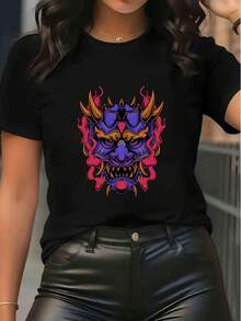 Women T-Shirts - Black - View 1