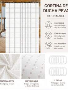 Noveish Shower Curtains - Polka Dots - View 3