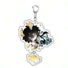 ‌Honkai Star Rail‌ Official Authentic Game Character Acrylic Keychain Pendant, Double-Layer High-Quality Acrylic, Cute Pattern Design, Suitable For Fans As Decoration Or Gift, Kafka, March 7th, Dan Heng - Multicolor - View 26