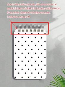 New Polka Dot Pattern Mini Loose-Leaf Notebook - Portable Pocket Size, Suitable For Writing, Memo, Diary, Study And Office, Thoughtful Gift For Teachers On Teacher's Day, Also Great Gift For Graduation, Birthday, Back To School Essential, Back To School Season, Back To School Must-Have, Christmas Gift (Mini Size) - Multicolor - View 8