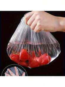 60pcs Colorful Elastic Food Covers, Suitable For Various Bowls And Plates. Available In 3 Colors. These Reusable Elastic Food Covers Can Replace Aluminum Foil, Perfect For Home Use And Outdoor Picnics. - Multicolor - View 4