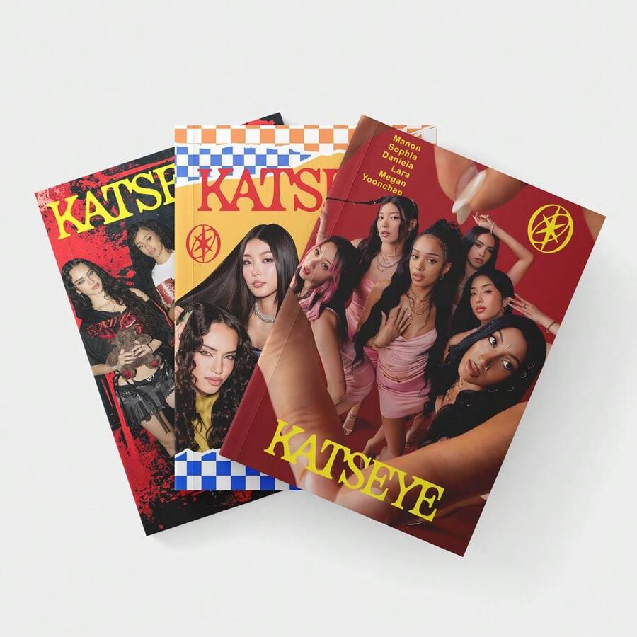 80張 KATSEYE 女團明星相簿海報偶像小卡貼紙