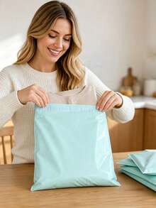 Packaging Bags, Courier Bags, Multi-Size Self-Adhesive Mailing Envelopes, Thickened Plastic Packaging Bags, Leak-Proof And Tear-Resistant, Multi-Purpose Minimalist Packaging Bags, Suitable For School And Office - Multicolor - View 5