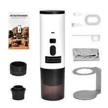 Portable Capsule Coffee Machine, Electric Heating Pump Pressure Espresso Coffee Maker, Compact Mini Home Office Outdoor Camping Coffee Machine, Ideal Holiday Gift - Italian style extraction coffee machines - View 16