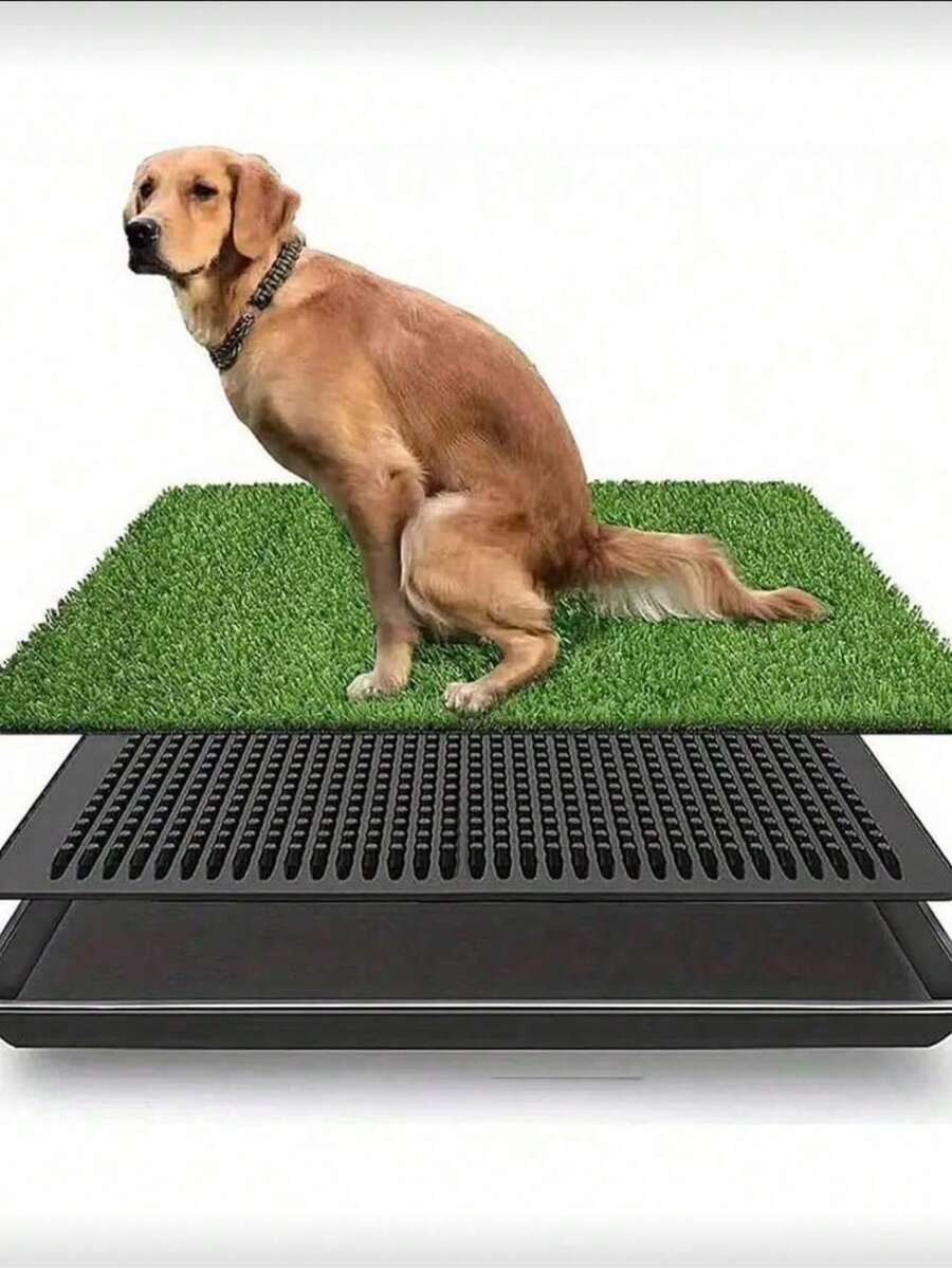 Artificial Grass Dog Pee Pad, Indoor/Outdoor Universal Dog Pee Mat, Simulated Grass Dog Pee Pad - View 1
