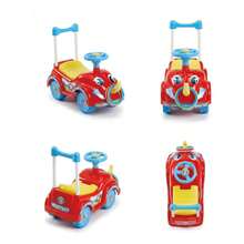 Kids Push Ride-Ons - Red - View 3