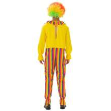 Adult Male Clown 2 In 1 Top Halloween Carnival Night Cosplay Costume Circus Bar Party Makeup Ball Character Performance Costume - Multicolor - View 8