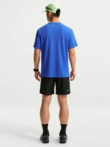 Nike Men's AS M NK DF MILER 7UL HBR SHORT Sports Woven Shorts IV5968-010 - Black - View 5