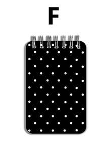 New Polka Dot Pattern Mini Loose-Leaf Notebook - Portable Pocket Size, Suitable For Writing, Memo, Diary, Study And Office, Thoughtful Gift For Teachers On Teacher's Day, Also Great Gift For Graduation, Birthday, Back To School Essential, Back To School Season, Back To School Must-Have, Christmas Gift (Mini Size) - Multicolor - View 16