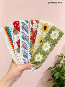 1/2/4pcs/Set Mori Style Pastoral Hook-And-Loop Hair Accessories, Fresh And Sweet - Suitable For Women And Girls, Applicable For Daily, Back To School, Vacation, Party - Multicolor - View 14