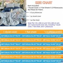 3/4pcs Leopard Print Duvet Cover Set, Purple Leopard Print Decorative Bedding Set, Wildlife Theme Bedding Set, Soft, Breathable, Durable, Comfortable, Suitable For All Seasons, Easy To Care, 1 Duvet Cover + 1 Flat Sheet + 1/2 Pillowcases, Duvet Insert Not Included - Mauve Purple - View 3
