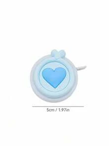6pcs 2.5m Plastic Flexible Retractable Tape Measure, Waist/Height Measurement, Portable Emergency Solution - A - View 6