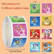 Panini 500pcs/Roll Cartoon Fun Creative Decorative DIY Stickers - Fun Classic Animation Round Stickers, PVC Waterproof No Residue, Handmade Decoration Accessories - Planner Scrapbook Stickers - Suitable For Notebook, Guitar, Water Cup, Luggage, Skateboard And Other Material Surfaces - Random Styles - View 11