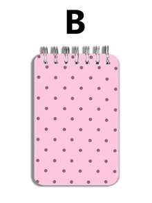 New Polka Dot Pattern Mini Loose-Leaf Notebook - Portable Pocket Size, Suitable For Writing, Memo, Diary, Study And Office, Thoughtful Gift For Teachers On Teacher's Day, Also Great Gift For Graduation, Birthday, Back To School Essential, Back To School Season, Back To School Must-Have, Christmas Gift (Mini Size) - Multicolor - View 10