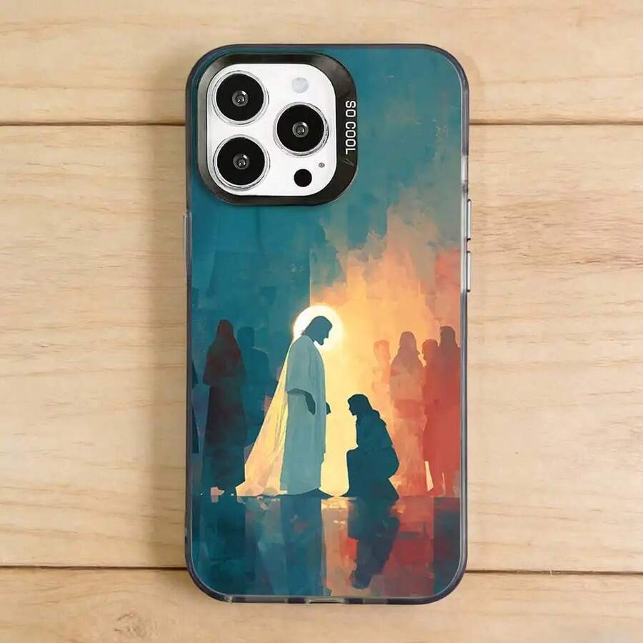 Lord Jesus Loves You Phone Case For IPhone 17 16 15 14 13 12 11 Pro Plus Max Silicone Hard Cover JR56 - 002 - 查看 1