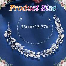 1pc Casual Party Elegant ABS Plastic (ABS Resin) Headband Bridal Wedding Hair Accessory For All Seasons - Multicolor - View 7