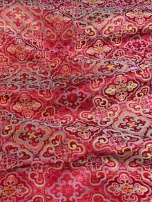 1 st röd satinjaccardtyg med traditionellt kinesiskt Ruyi-molnmönster, glansig flerfärgad orientalisk textil, lämplig för hanfu, cheongsam, kläder, presentinslagning, heminredning och DIY-sömnadshantverk - Flerfärgad - Visa 15