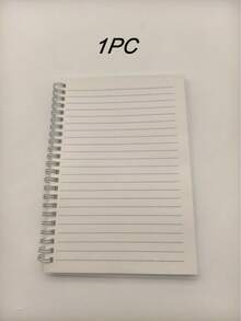 1 buah, Buku Catatan Spiral Bergaris Tebal A5 (Termasuk 1 Pulpen) - Sampul PP untuk Pelajar, Buku Catatan Bergaris untuk Kantor, Perencana - Alat Tulis Kembali ke Sekolah - A - View 7