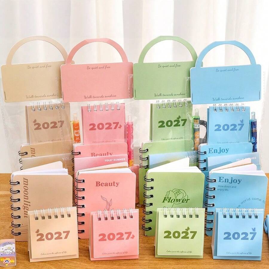 Morandi Stationery Set, Fresh Style Learning Supplies, Reward Gift, Student Prize, Souvenir Gift Set - Multicolor - View 1
