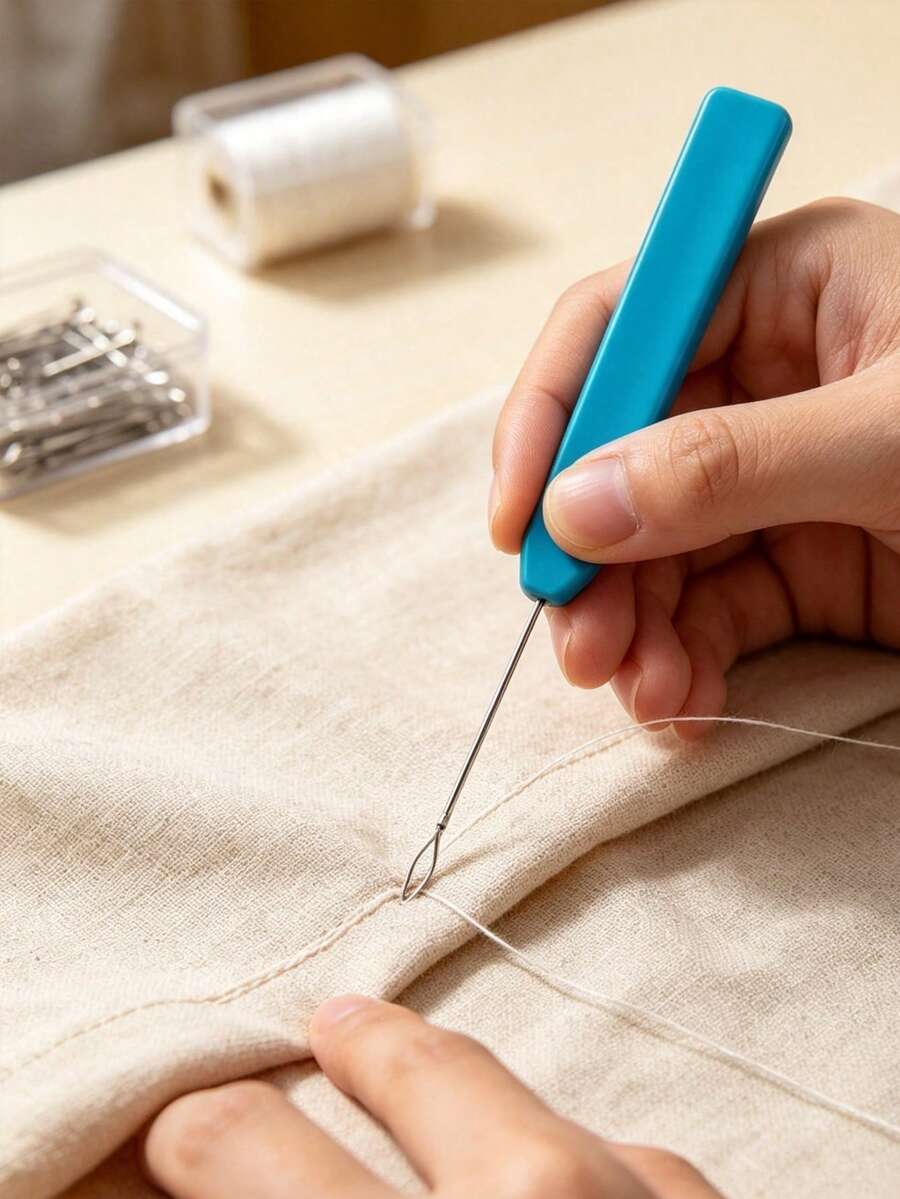 縫紉機穿線器套組-高精度快速穿線工具,提供大、中、小三種尺寸,適用於多款縫紉機機型 - 多色 - 查看 1