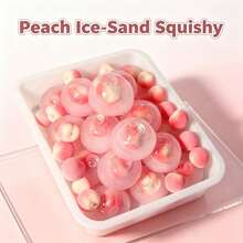 1 buah Squishy Slush Peach Baru Berisi Slush Berbasis Peach, Tekstur Renyah, Dekorasi Penghilang Stres untuk Meredakan Kecemasan - MultiWarna - View 1