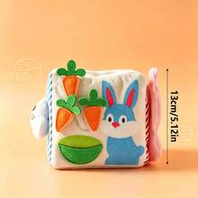Infant Tissue Box Toy, Color Recognition, Shape Cognition, Parent-Child Interaction, Develop Hand-Eye Coordination, Perfect Gift For Baby - Multicolor - View 4
