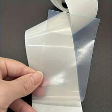 2 Rolls Of Transparent Self-Adhesive Thermal Paper: 57Mm X 25Mm, Compatible With Most Printers, Thermal Printer Transparent Stickers, Suitable For Photo, Checklist, Label, Label Printing, Photo Stickers, Transparent Adhesive - View 7
