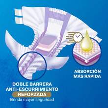 Pañales descartables para adultos Tena slip nocturno talla g 8 piezas - Blanco - Ver 4