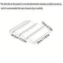 1pc/4pcs Spice Drawer Organizer | Tilted Clear Plastic Design | Multiple Sizes, Suitable For Cabinets And Countertops | Transparent, Modern Kitchen Storage Solution, Spice Jars, Rack Basket - View 13