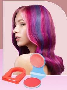 mingxuan 8 Colors, Disposable Hair Dye Powder, Easy To Use, Easy To Wash, Music Festival, Celebration Event, Outdoor Party, Distinct Color Hair Dye Powder - 8-in-1 - View 3