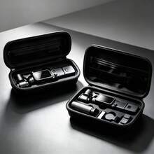 Hard Shell Storage Case For Osmo Pocket 4 / Pocket 3 Handheld Gimbal Camera, Shockproof Pressure-Resistant Waterproof Portable Travel Storage Bag, Camera And Full Set Accessories Outdoor Shooting Protective Shell - View 4