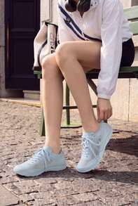 Kappa Youyou 1.0 Summer Mesh Barefoot Shoes, Fashion Thin Sole Racing Style - Iceberg Blue - View 2
