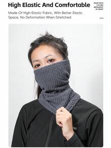 WEST BIKING Masker Bersepeda Termal Musim Dingin Bahan Fleece Tebal Tahan Angin dan Dingin Penghangat Leher Perlengkapan Bersepeda Luar Ruangan - MultiWarna - View 7