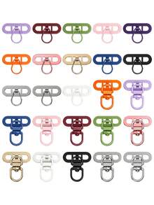 Klip Samping Tali Pengikat Casing Ponsel, Kait Logam Mini Universal, Bantalan Konektor Tali Pengikat Ponsel Anti-Hilang - MultiWarna - View 6