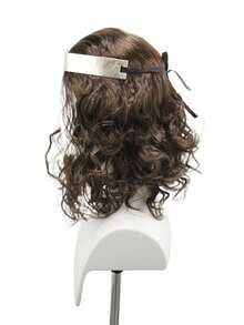 Voluminous Wavy Brown Costume Wig, Mid‑Length Hairpiece For Female Medieval Heroine Role‑Play,Halloween Cosplay - View 6