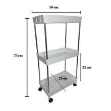 Storage Carts - 3 estantes - 78x40x21cm - Ver 1