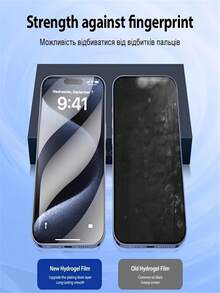 7 Pcs Ultra Thin Hydrogel Film Compatible With Iphone 18 Pro/18 Pro Max/17 Pro Max/17/16e/16 Pro/17 Pro/16 Pro Max/15/15 Plus/Air/16e/17e/16 Pro Max/15 Pro/16/15/14/Plus/13/12/Pro/Max/11 Pro Max Soft Hydrogel Screen Protector Film, Invisible Thin, Scratch Resistant, Self-Healing - Clear - View 2