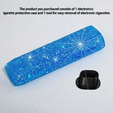 1SET Multi-Color Luxury Full Rhinestone Portable Shockproof Electronic Cigarette Protective Case Soft Shell Case FOR IQOS ILUMA I ONE, International Design Master Jack Pang Used Approximately 8000 Grade A Artificial Rhinestones To Create A 360° Full Body Lambertian Reflective Luxury Effect, Suitable For Daily Use Or As A Gift For Mom, Girlfriend, Boyfriend, Lover - Diamond Version - View 17