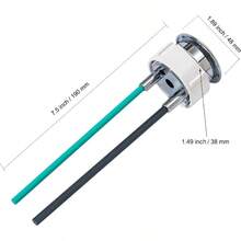 38mm Dual Flush Toilet Push Button, Adjustable Compatible With Geberit Toilet Lids - C - View 3