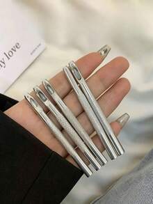 1/8/20pcs Professional Watch Band Hole Puncher, Round Leather Punch Set, Hollow Punch Tool, Durable Steel Manual Tool, DIY Life Assistant, Sturdy And Durable, Suitable For Belts, Watch Bands, Leather Crafts And DIY Sewing Projects - A - View 11