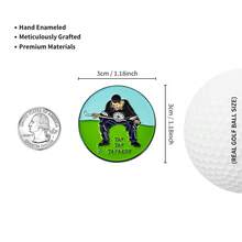 1pc Golf Hat Clip With Ball Marker, Detachable Golf Ball Position Marker Outdoor Golf Accessories - Multicolor - View 8