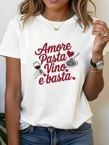 Women T-Shirts - 白色 - 查看 1