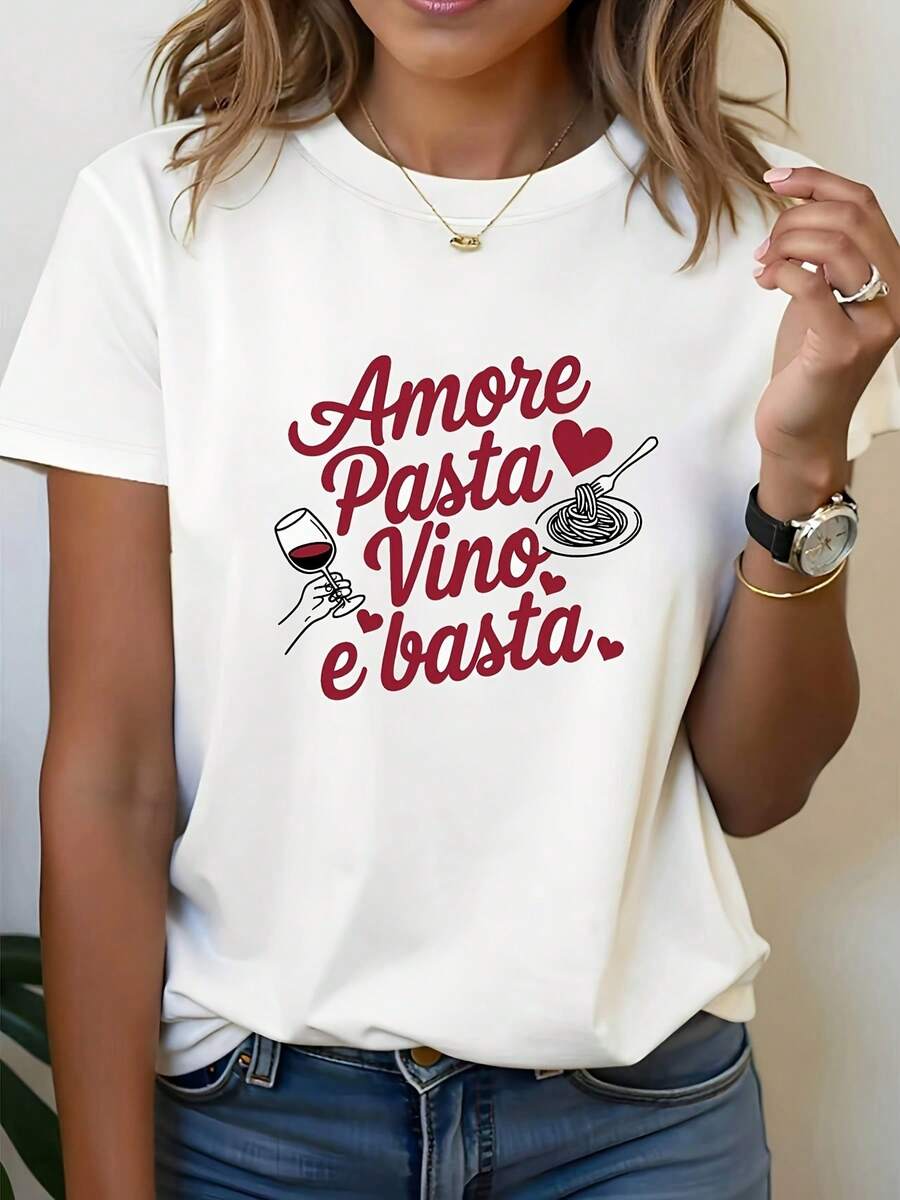 Women T-Shirts - 白色 - 查看 1
