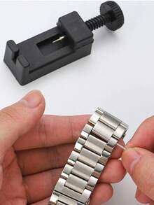 1-Piece Watch Band Repair Tool, Including Watch Band Link Remover, Adjuster, And Opener, Unisex, Easy To Remove And Adjust. Watch Repair Tool - Black - View 5