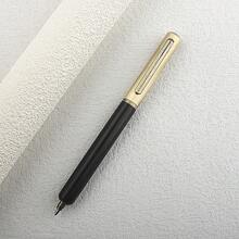 Vintage Wooden Ballpoint Pen Retro Brass Metal Click Ball Pen Natural Wood Body Business Office Writing Gift Pen For Men - 5C27 - View 13